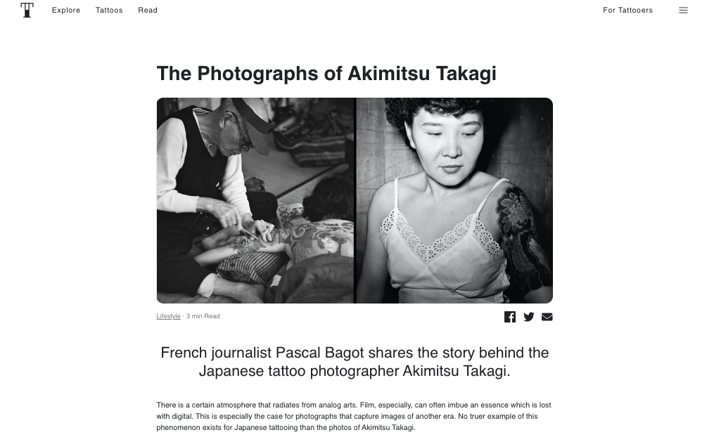 Tattoodo interview Pascal Bagot photos Akimitsu Takagi