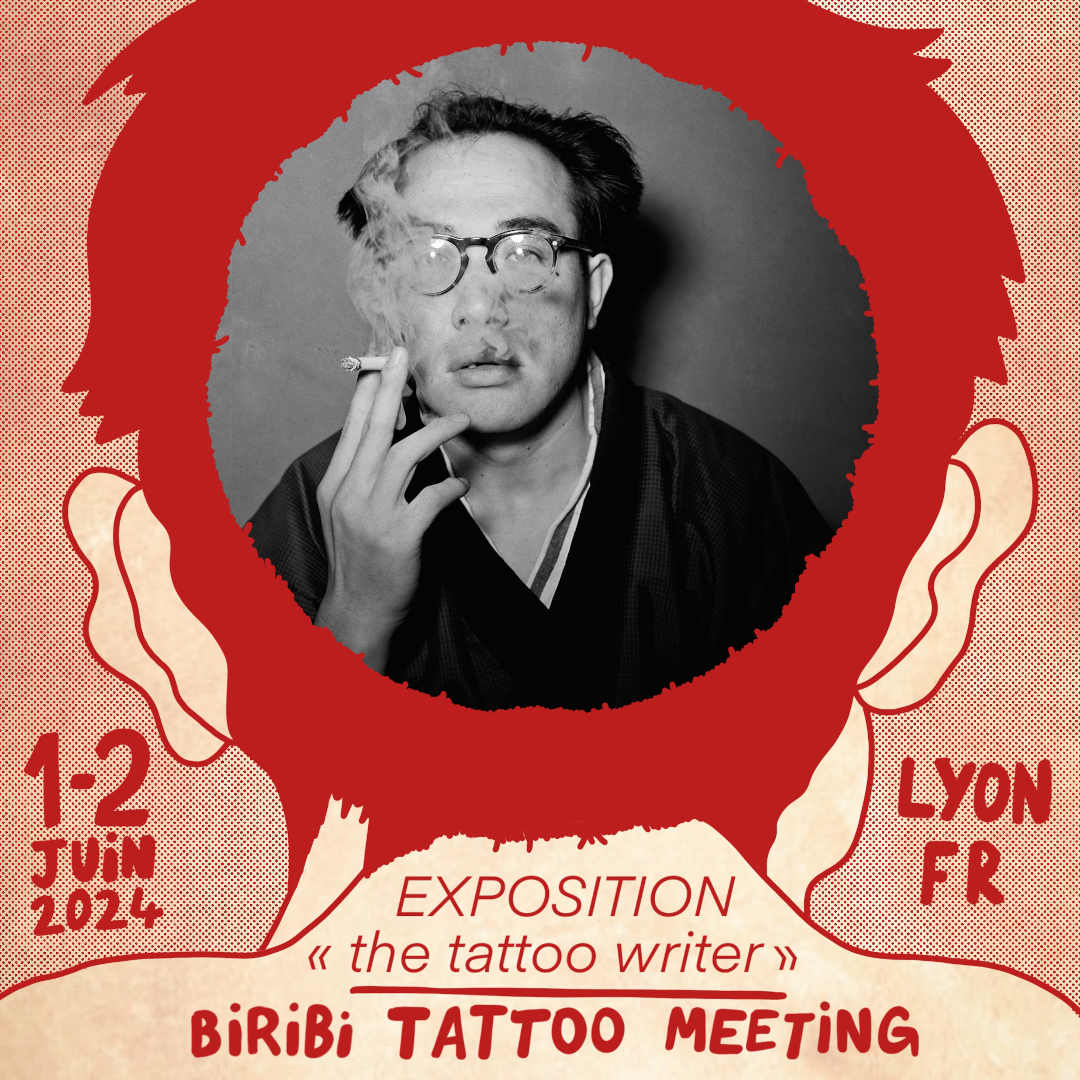 the tattoo writer joins Biribi Tattoo Meeting in Lyon at the MOB Hôtel.