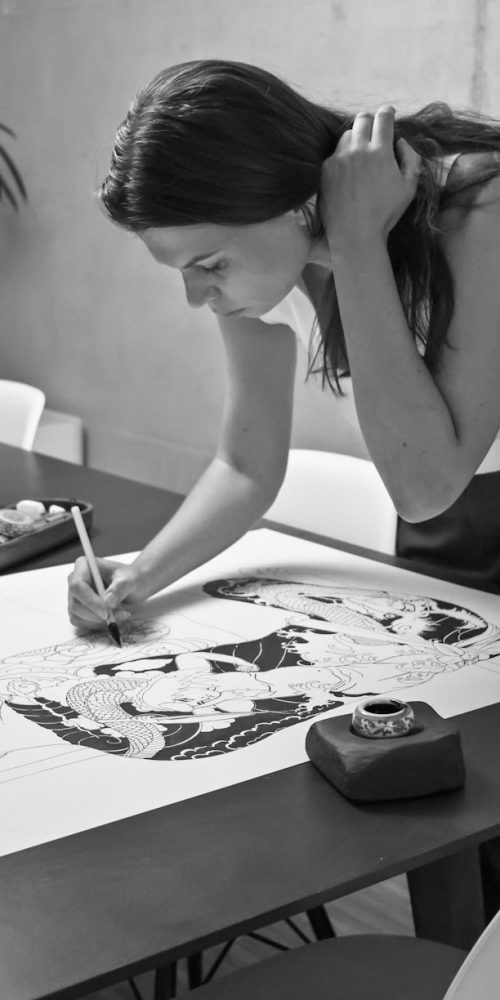 Anna Badina is passionate about Japanese culture.